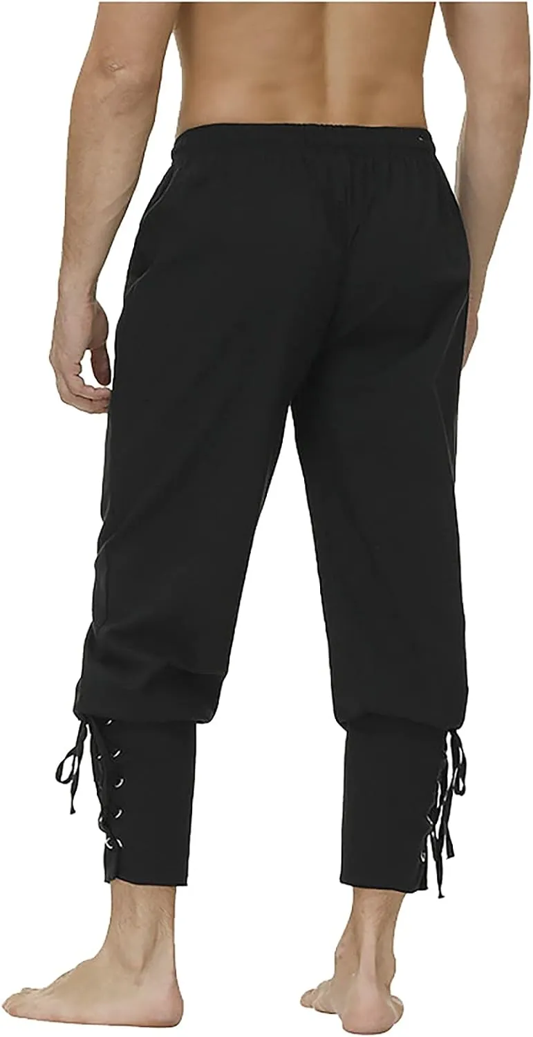 Mens Sweatpants with Pockets Men Casual Cargo Pants Outdoor Sports Fashion Casual Athletics Pants Harem Pants Baggy