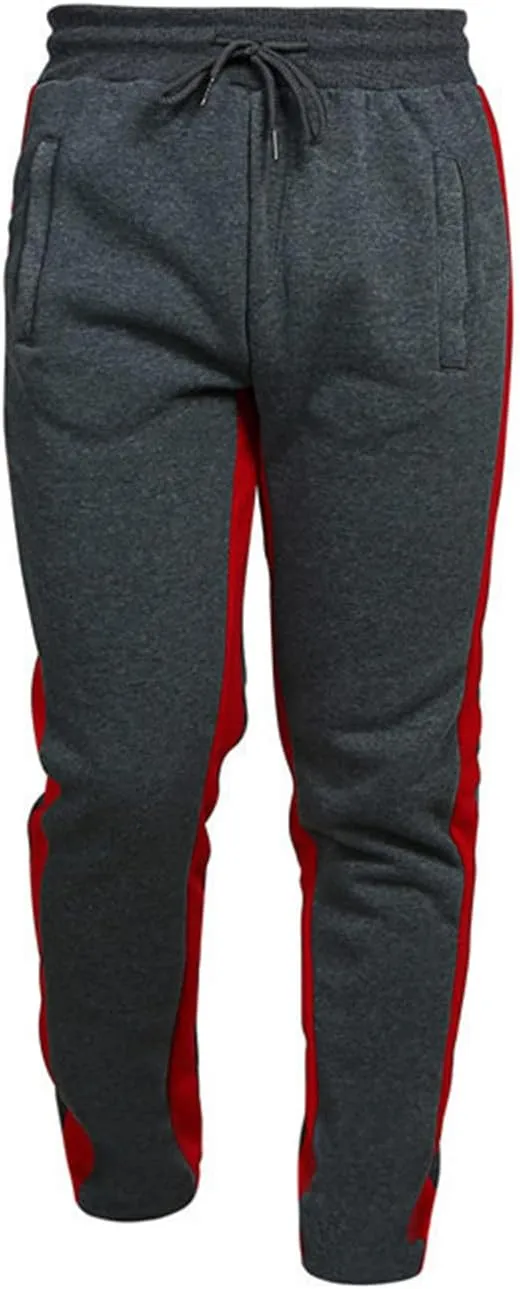 Mens Sweatpants with Pockets Men's Basic Active Fleece Jogger Pants Regular and Big & Tall Sizes for Workout Running