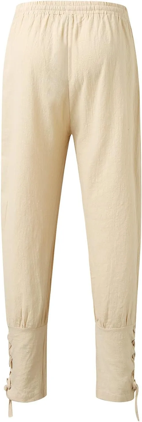 Mens Sweatpants with Pockets Outdoor Wearing Pants with Pockets Athletic Gym Workout Pants Solid Color Straight Pants