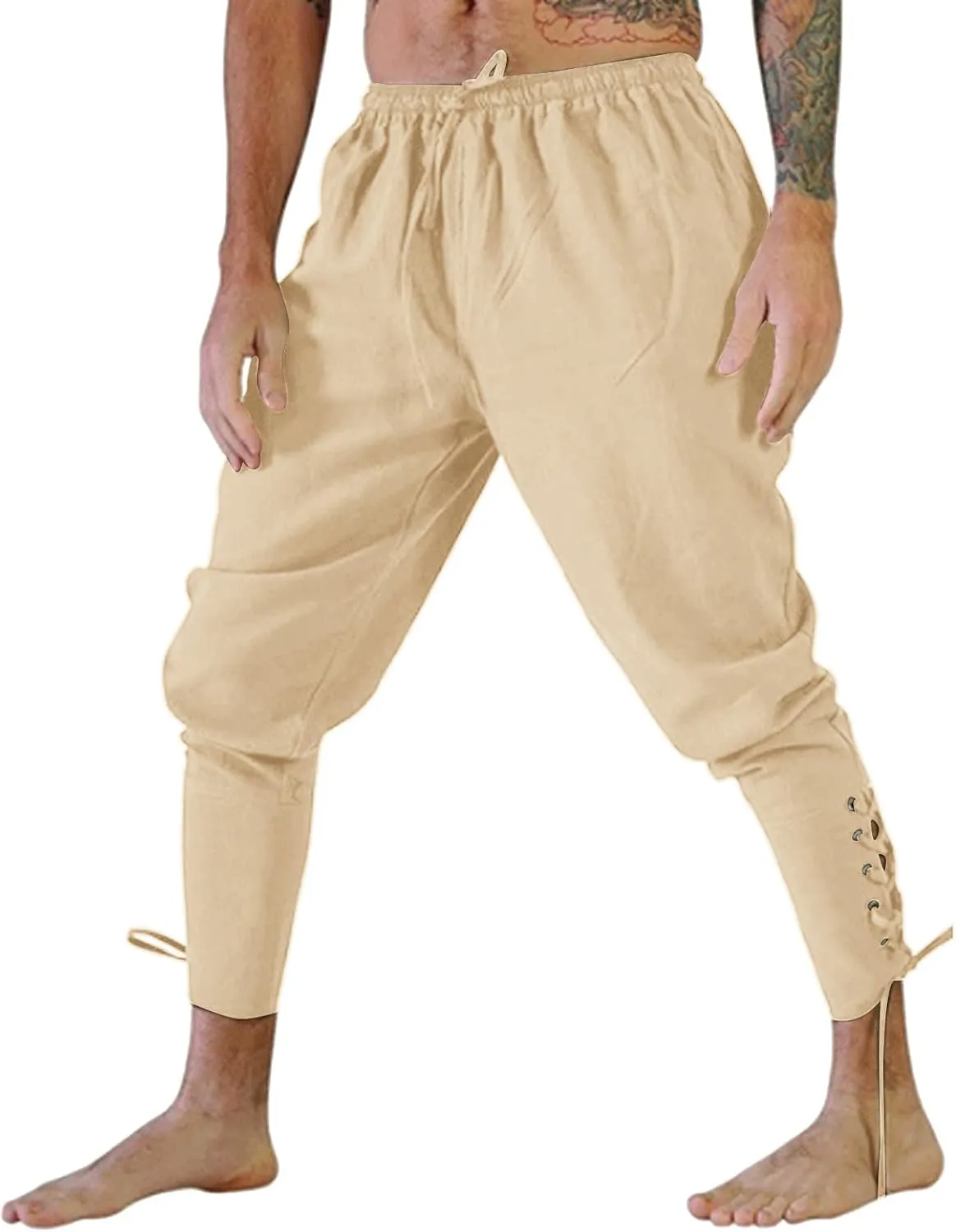 Mens Sweatpants with Pockets Outdoor Wearing Pants with Pockets Athletic Gym Workout Pants Solid Color Straight Pants