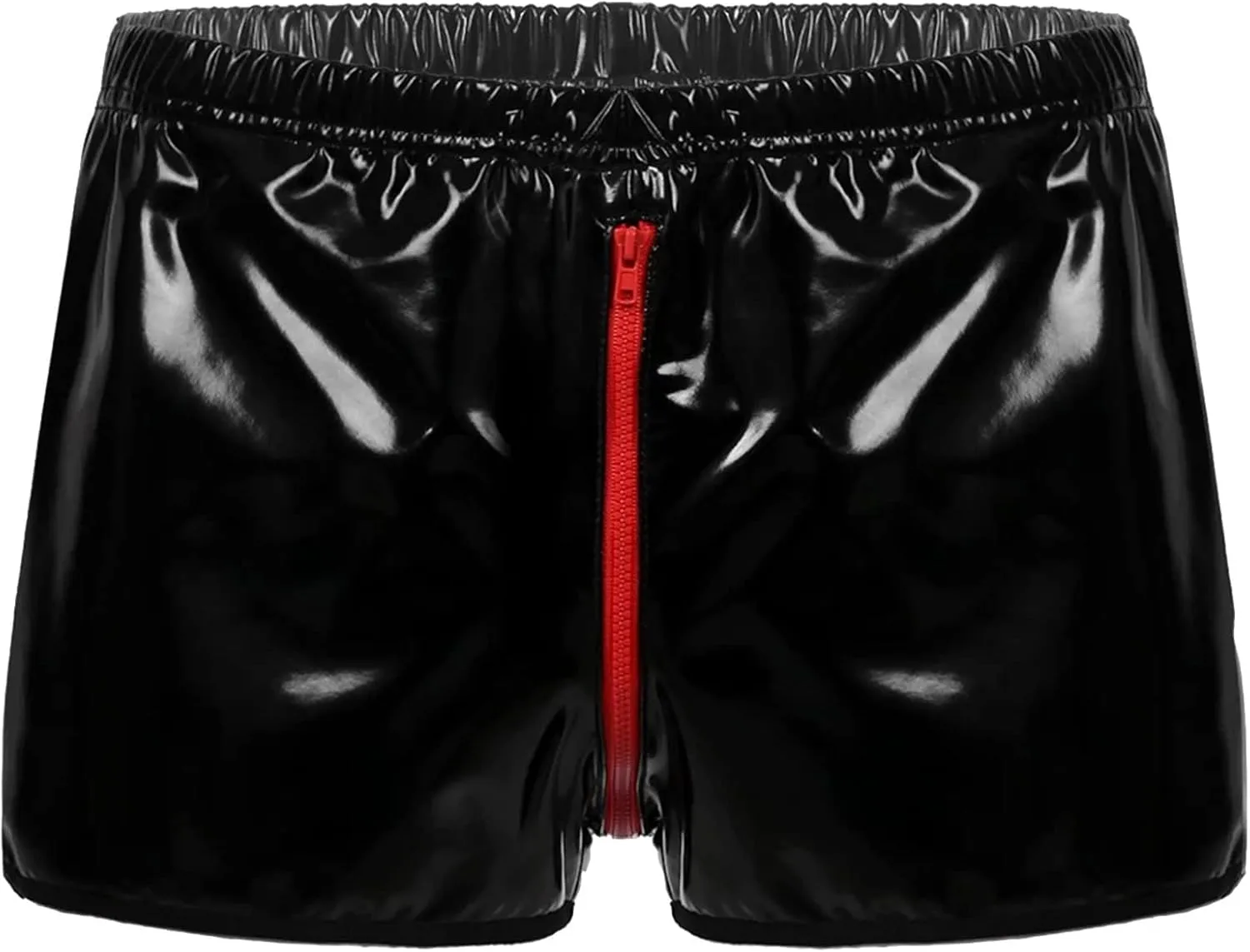 Men's Underwear Faux Leather Thong Underwear G-String Men's Sexy Leather G-String Thong Underwear Swimwear