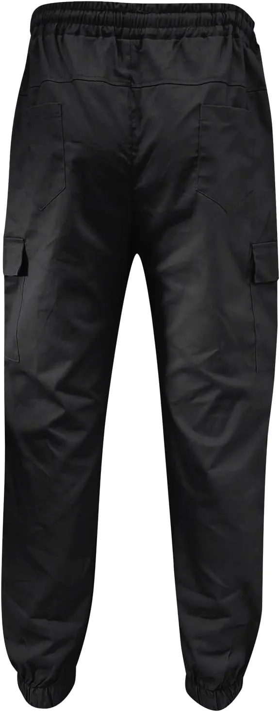 Mens Workout Cargo Sweatpants Fit Casual Trousers Mens Lightweight Running Gym Jogger Pants Men's Workout Sweatpants