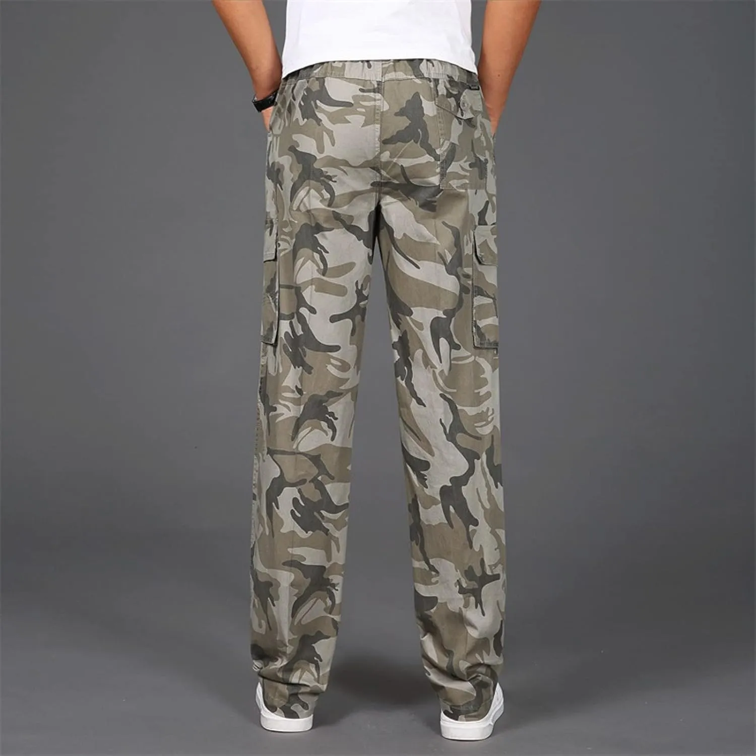 Mens Workout Cargo Sweatpants Men's Pants Sweat Pants for Men Men's Basic Active Fleece Jogger Pants Regular and Big
