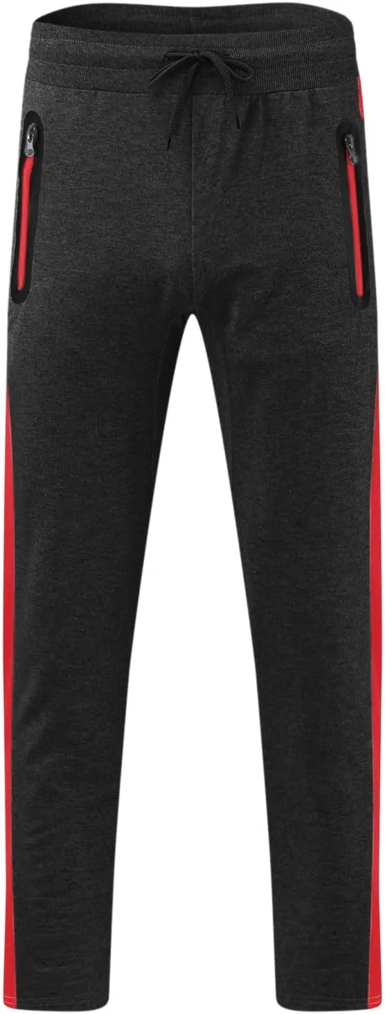 Mens Workout Cargo Sweatpants Pants Drawstring Waist Workout Outdoor Jogger Sweatpants Men Joggers Chino Cargo Pants