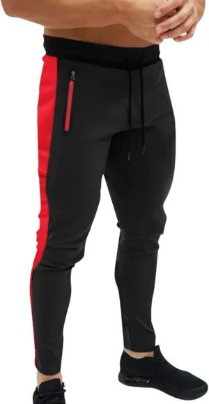 Mens Workout Cargo Sweatpants Pants Drawstring Waist Workout Outdoor Jogger Sweatpants Men Joggers Chino Cargo Pants