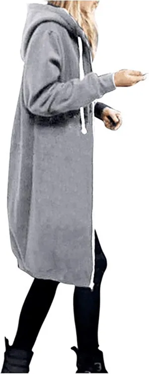NBXNZWF Womens Zip Up Hoodies Fall Oversize Fleece Jacket Long Sleeve Hooded Lightweight Tunic Sweatshirt With Pockets
