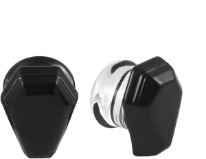 Plugs and Tunnels for Ears, Glass Body Piercing Jewelry Geometric Shape Ear Stretcher Piercings Jewelry