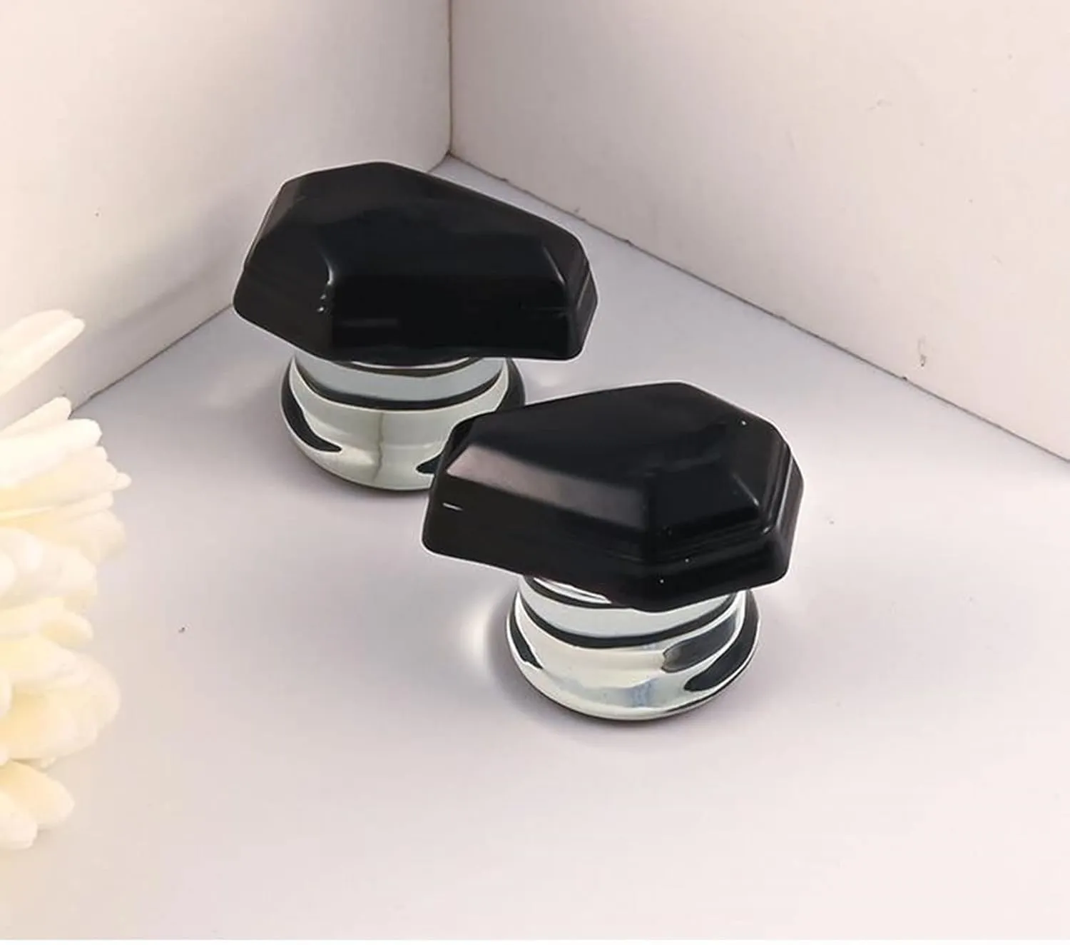 Plugs and Tunnels for Ears, Glass Body Piercing Jewelry Geometric Shape Ear Stretcher Piercings Jewelry