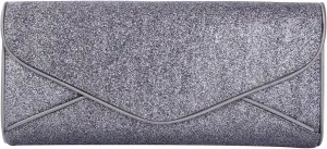 Premium Large Metallic Glitter Envelope Flap Clutch Evening Bag Handbag