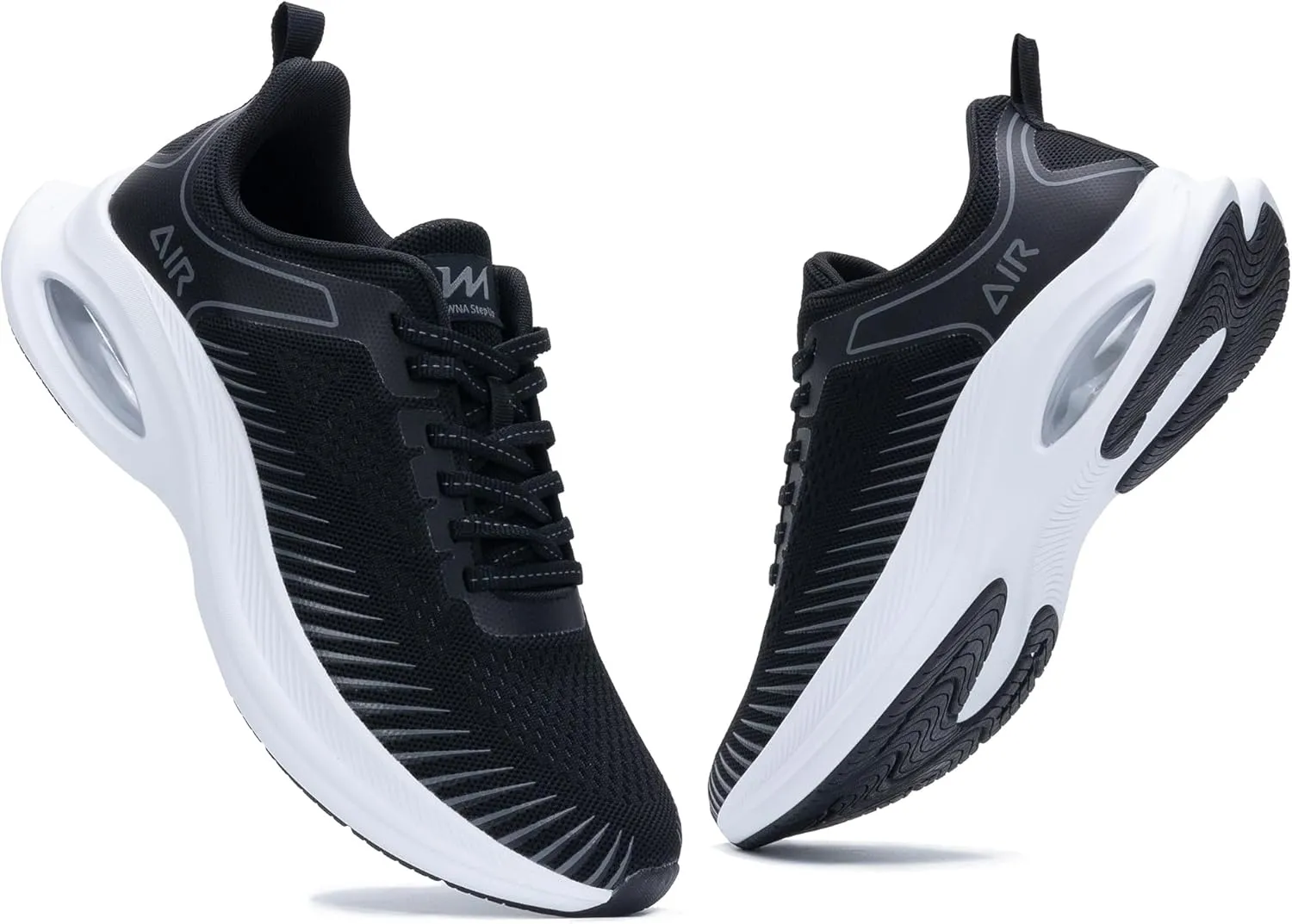 RomenSi Mens Athletic Running Shoes Tennis Sneakers Lightweight Gym Jogging Sport Workout Fitness Shoes