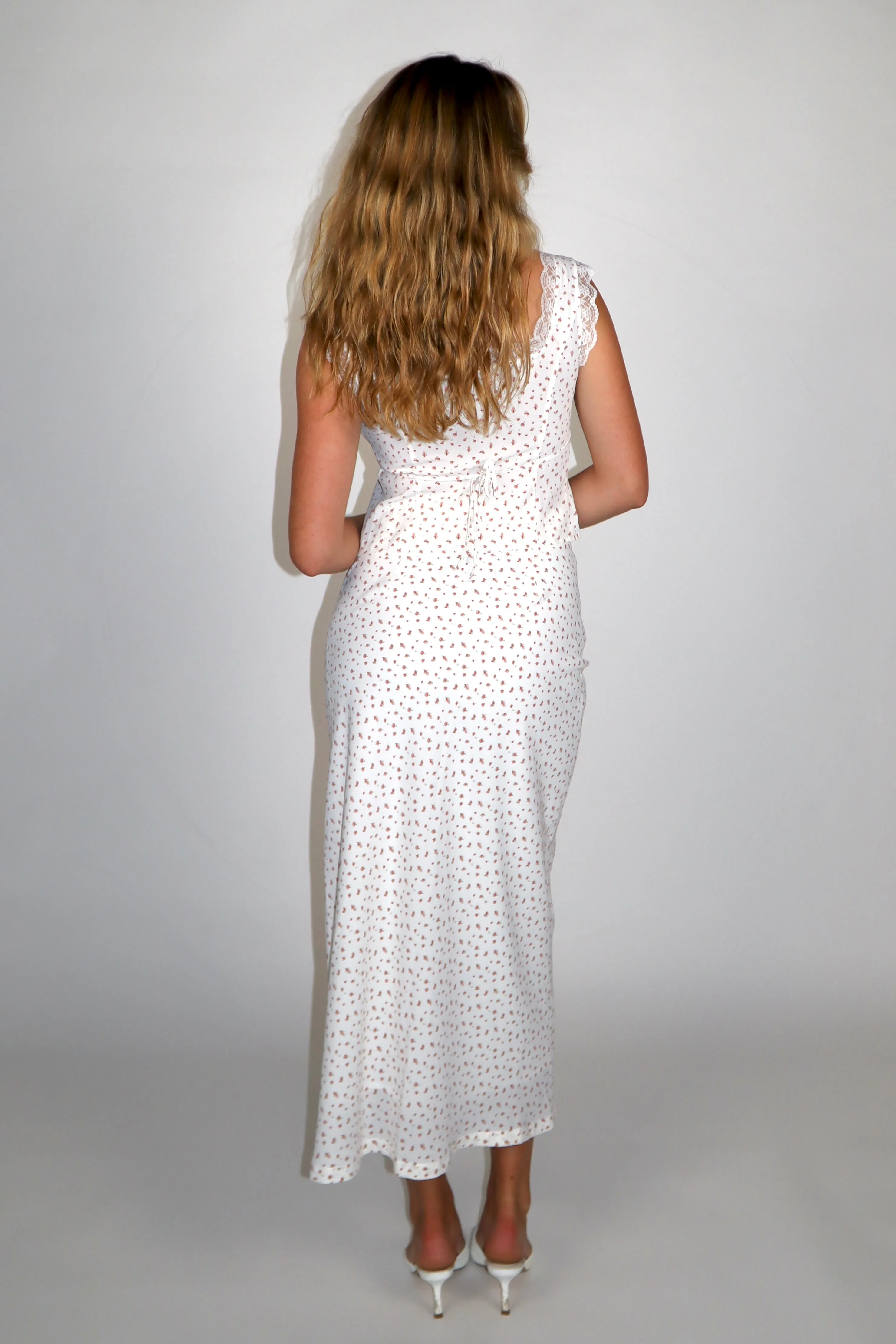 SCG MADE |Bella rosy maxi skirt