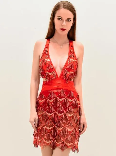 Sequins summer Dress