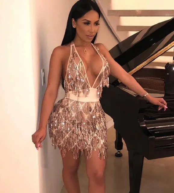 Sequins summer Dress