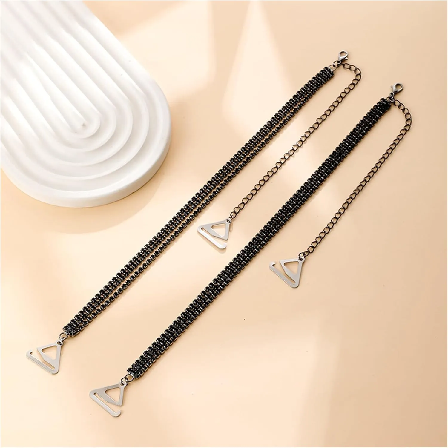 Sexy Rhinestone Shoulder Strap Chain Jewelry Crystal Underwear Bra Shoulder Chain Festival Body Jewelry for Women