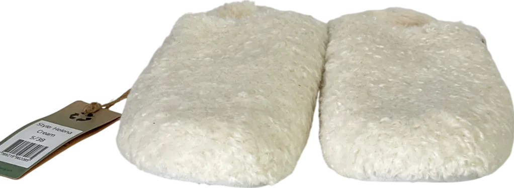 Shuda Cream Helena Borg Mule Slippers UK 5 EU 38 