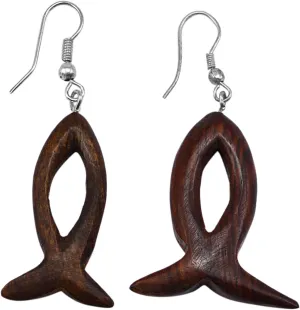 Silvesto India Wooden Boho Jewelry Eco-Friendly 925 Silver Plated Handmade Jewelry Manufacturer Minimalist Earring