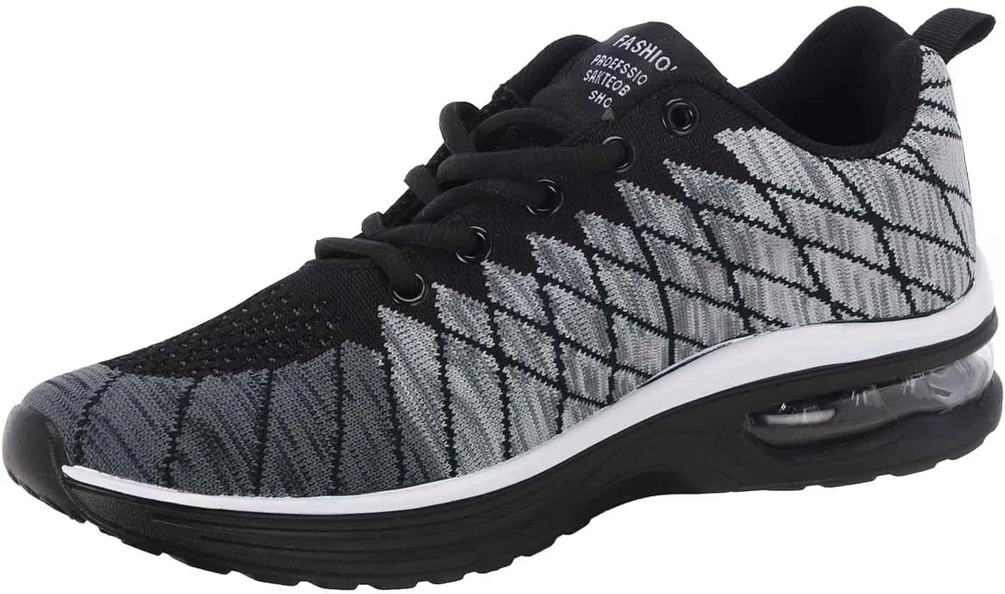 Slip on Walking Shoes Men Comfort Memory Foam Breathable Mesh Fashion Sneakers Non Slip Travel Jogging Workout Tennis Shoes Wide Width