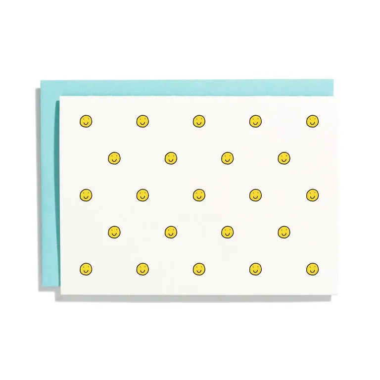 Smiley Face Pattern Cards (Boxed Set of 6)