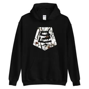 Snow Tree Camo Hoodie Black
