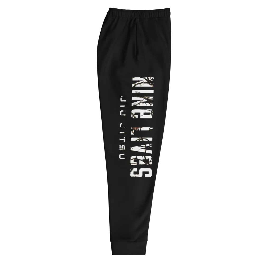 Snow Tree Camo Joggers - Camo Black