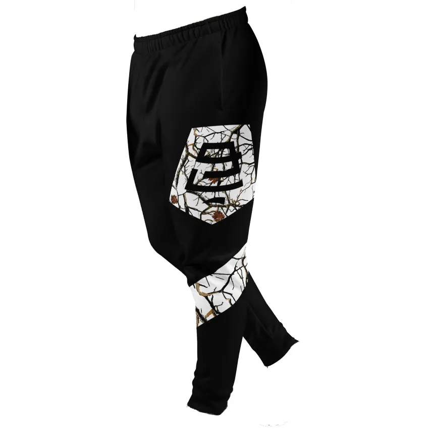Snow Tree Camo Joggers - Camo Black