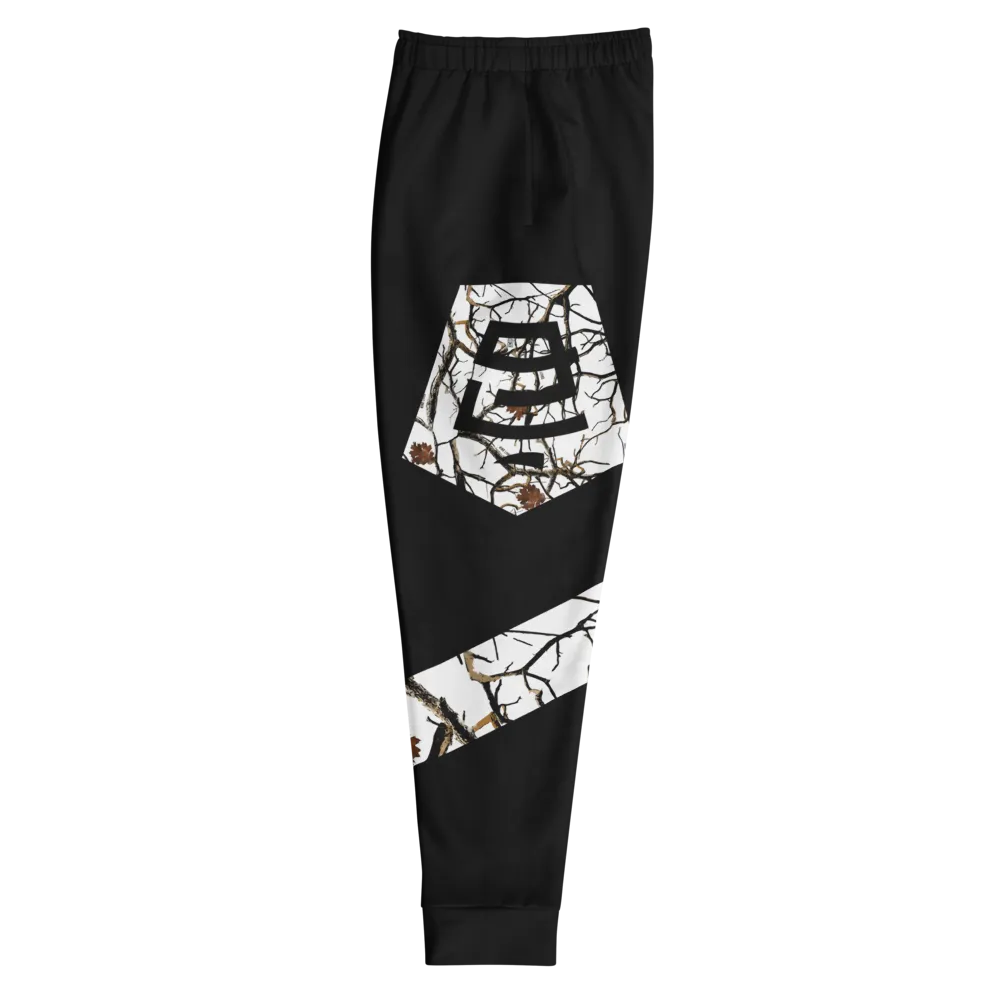 Snow Tree Camo Joggers - Camo Black