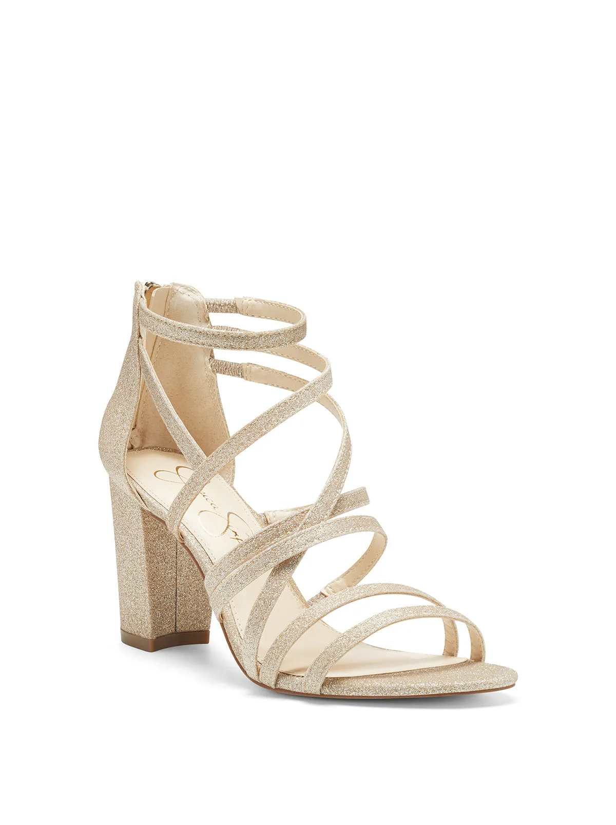 Stassey Sandal in Champagne