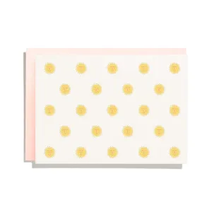 Sunshine Pattern Cards (Boxed Set of 6)