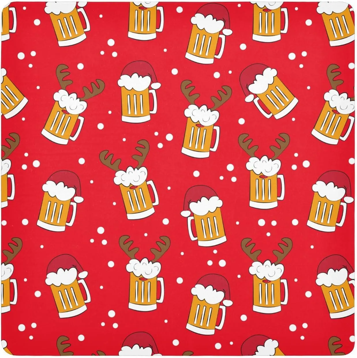 susiyo Funny Beer Mugs Christmas Protective Wrap Anti-scratch Lens Camera Wrap Lens Protector Magic Self-Adhesive Cloth Wrapper Portable Cosmetic Bag Travel Organizer for Camera DSLR Laptop Accessorie