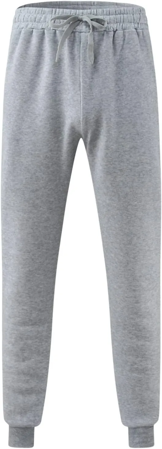 Sweatpants for Men with Pockets Jogger Sweatpants Drawstring Outdoor Trousers with Pockets Men's Cotton Multi-Pockets