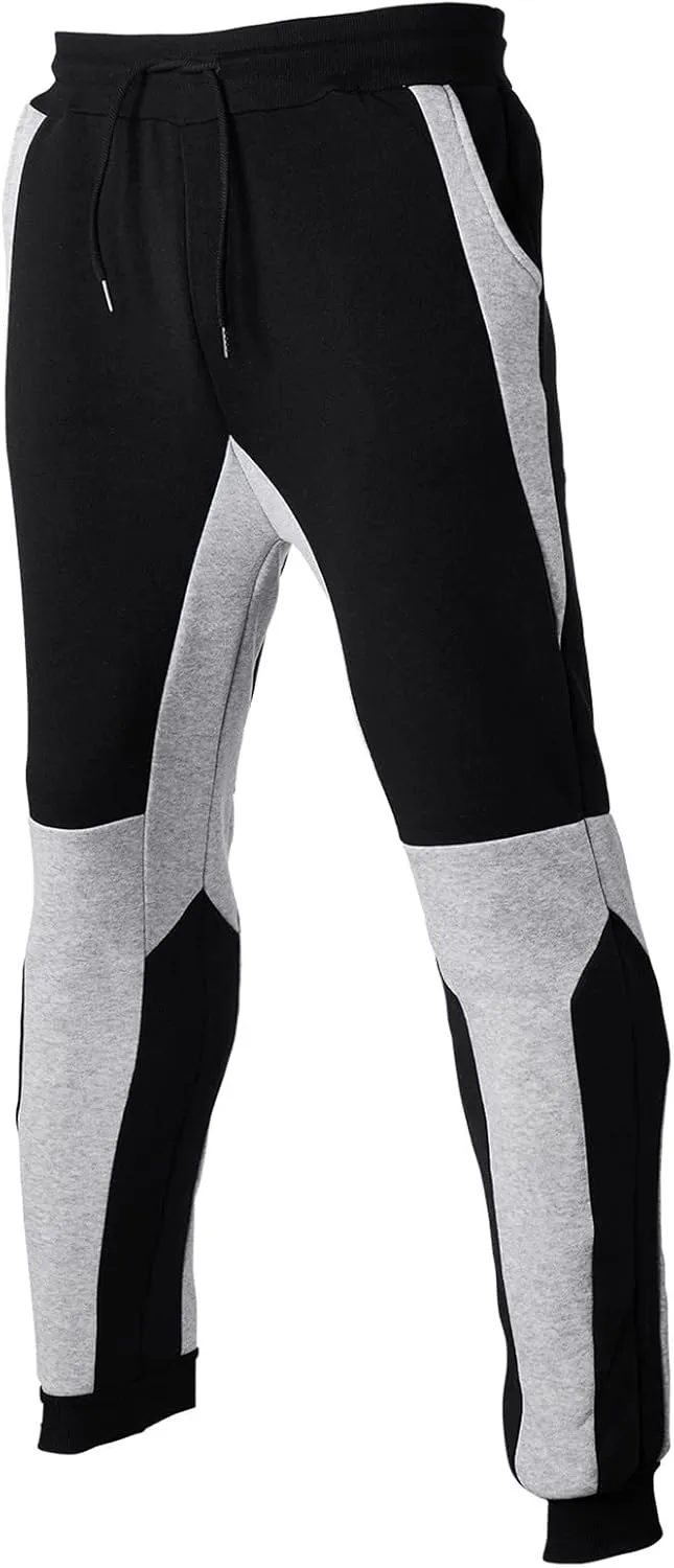 Sweatpants for Men with Pockets Pant Men's Casual Elastic Waist Drawstring Work Jogger Pants with Pockets Mens Casual