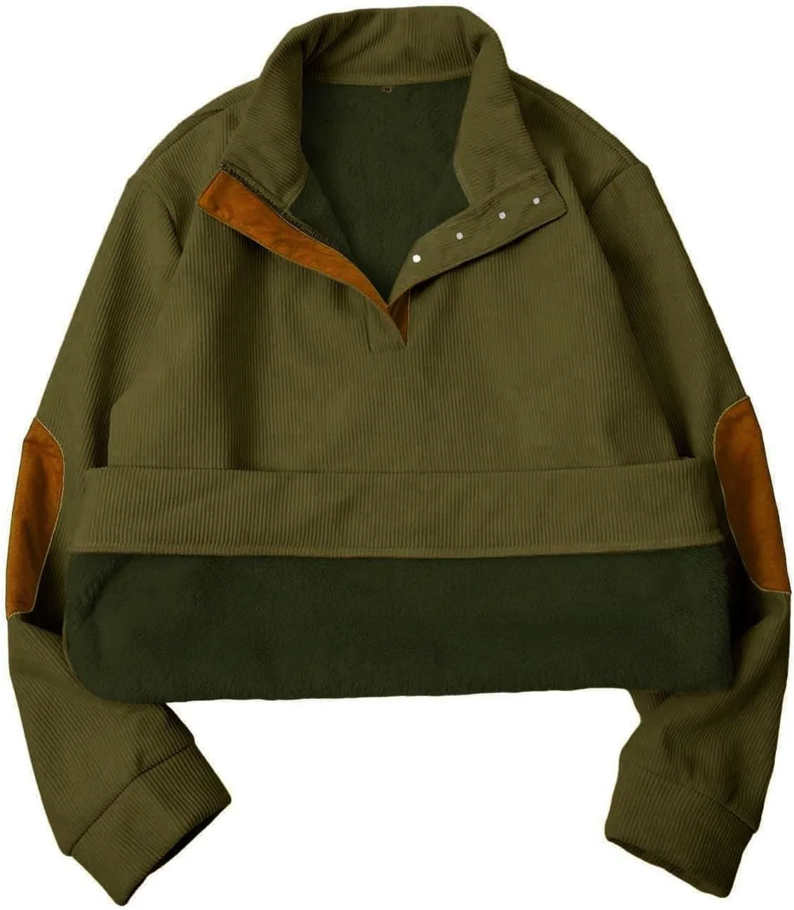 Tactical Sherpa Hoodies for Men Fleece 2024 Quater-Zip Pullover Vintage Sweatshirt Warm Long Sleeve Cargo Hoodies