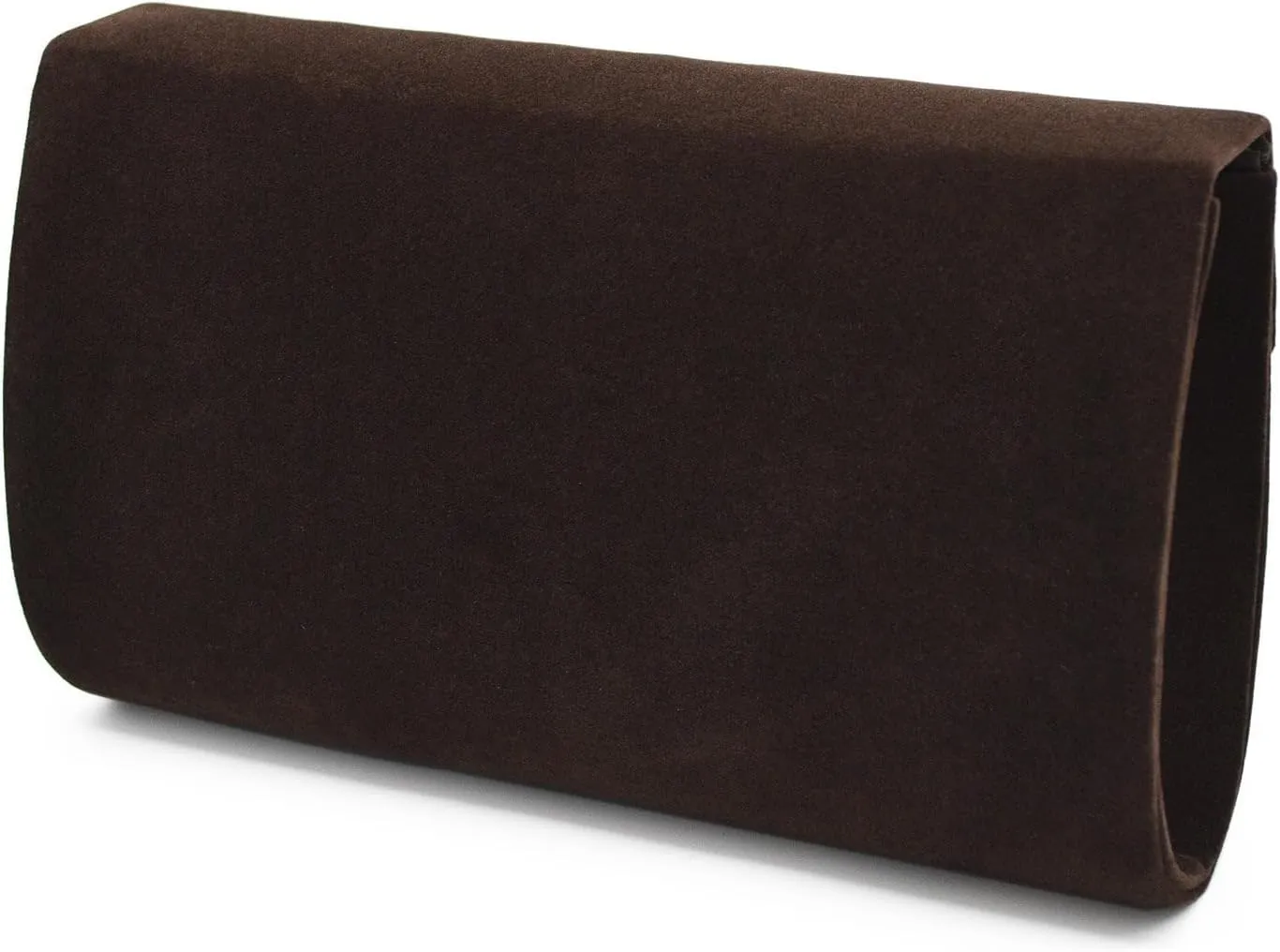 TrendsBlue Elegant Solid Color Velvet Clutch Evening Bag Handbag - Diff Colors