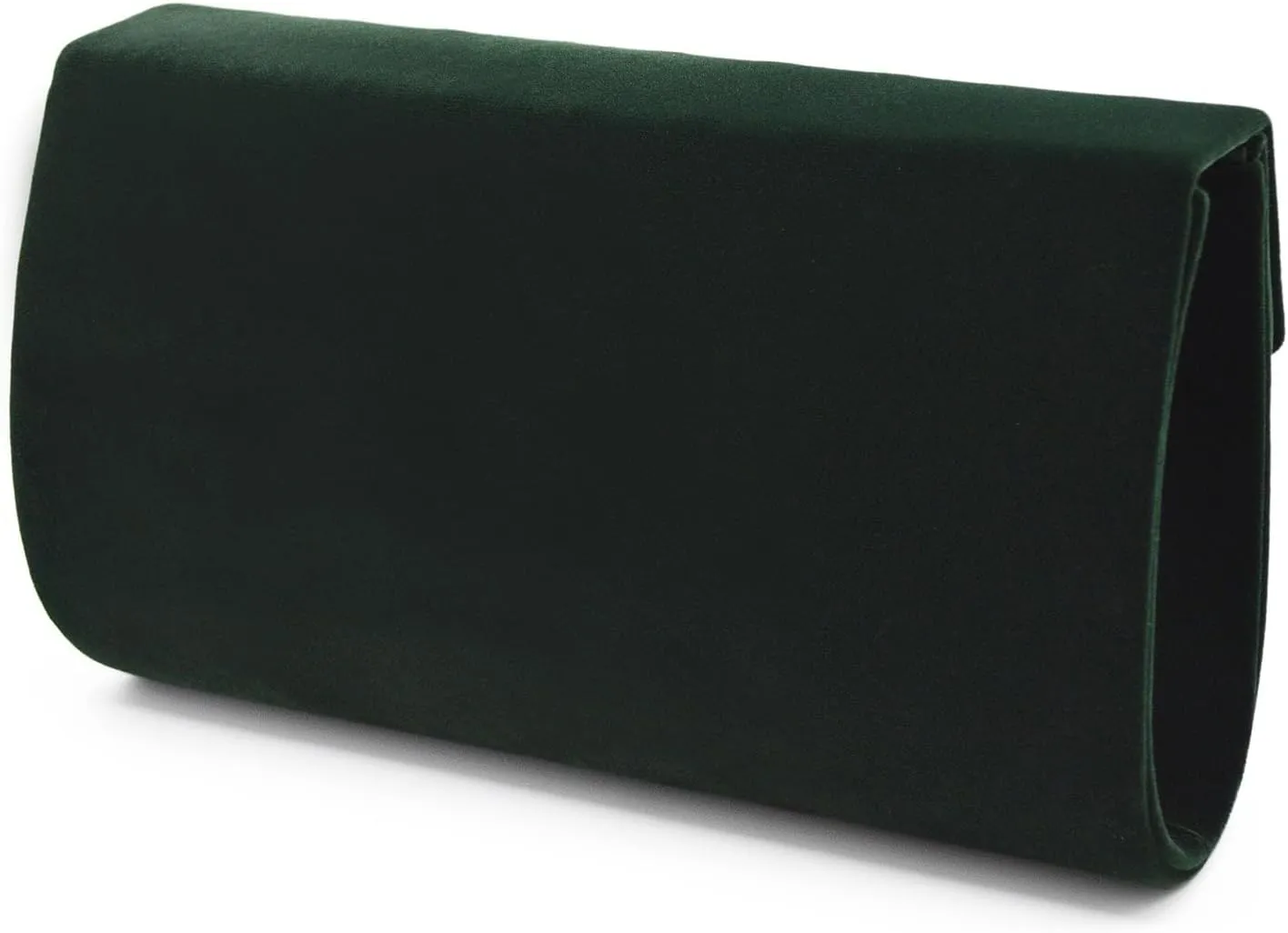 TrendsBlue Elegant Solid Color Velvet Clutch Evening Bag Handbag - Diff Colors