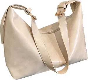 Vintage Shoulder Bag Adjustable Strap Women Pu Leather Satchel Handbag Purse for Daily