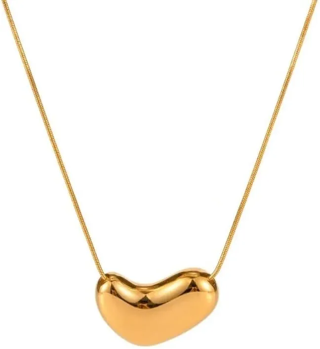 VUTRIEU2K Fashion Jewelry Layer Geometric Metallic Pendant Necklace For Women Party Gift Accessories (Gold Color)