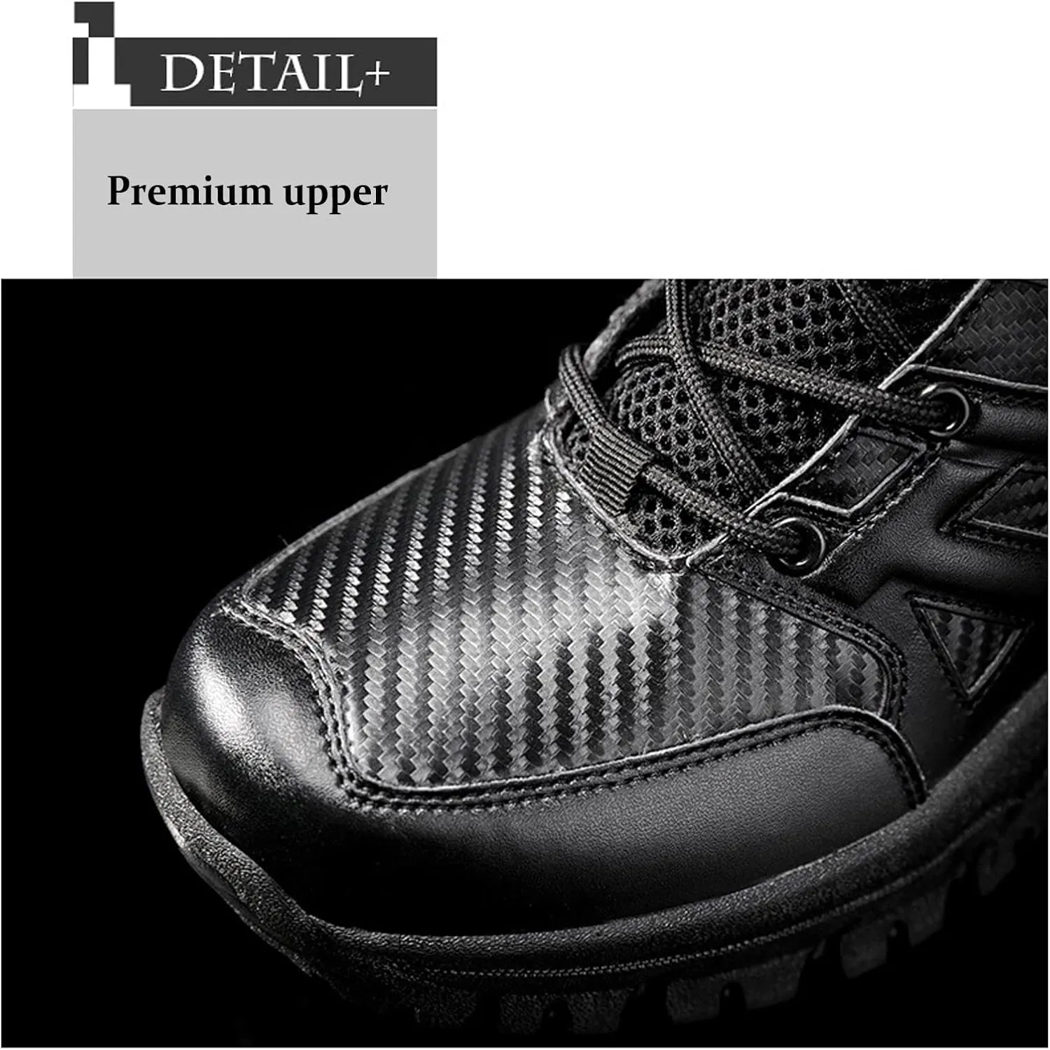 Waterproof Hiking Work Boots Men's Tactical Boots 8 Inches Lightweight Military Boots Breathable Desert Boots