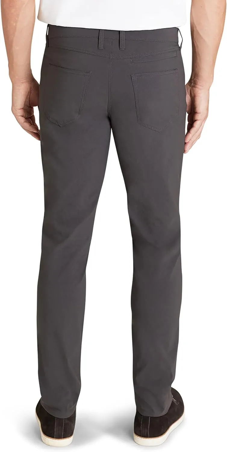 Weatherproof Vintage Hiking Pants - Men Straight Slim Fit Chino Mens Travel Pant, Lightweight Stretch Casual Pants for Men