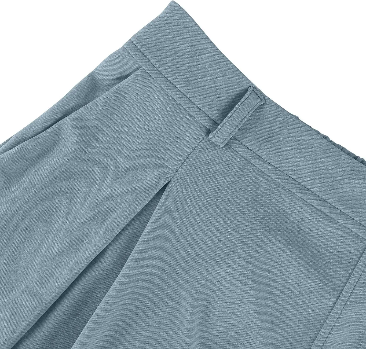 Wide Leg Pants for Women Elastic Waist Stretchy Palazzo Pants Casual Lightweight Summer Pants with Pockets