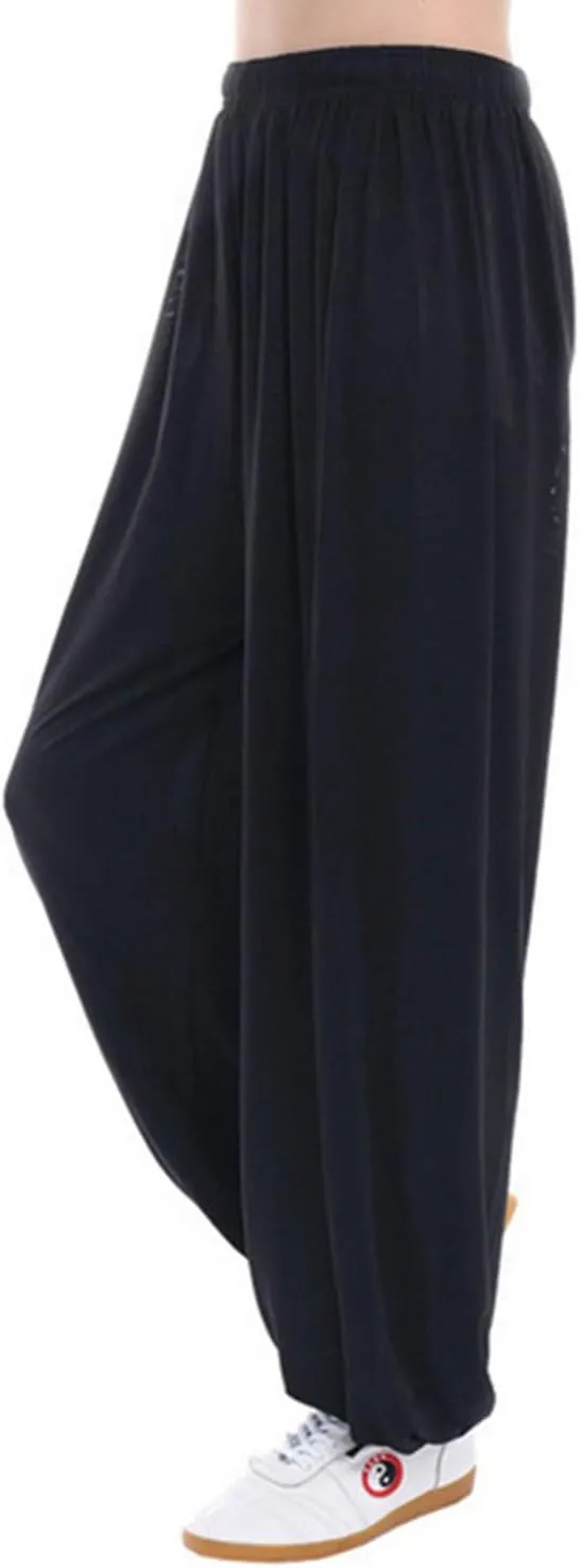 Women Plus Size Super Soft Harem Pants Modal Yoga Pants Elastic Pilates Pants