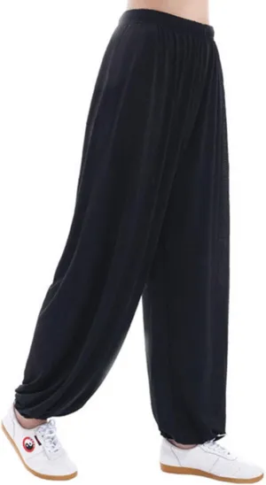 Women Plus Size Super Soft Harem Pants Modal Yoga Pants Elastic Pilates Pants