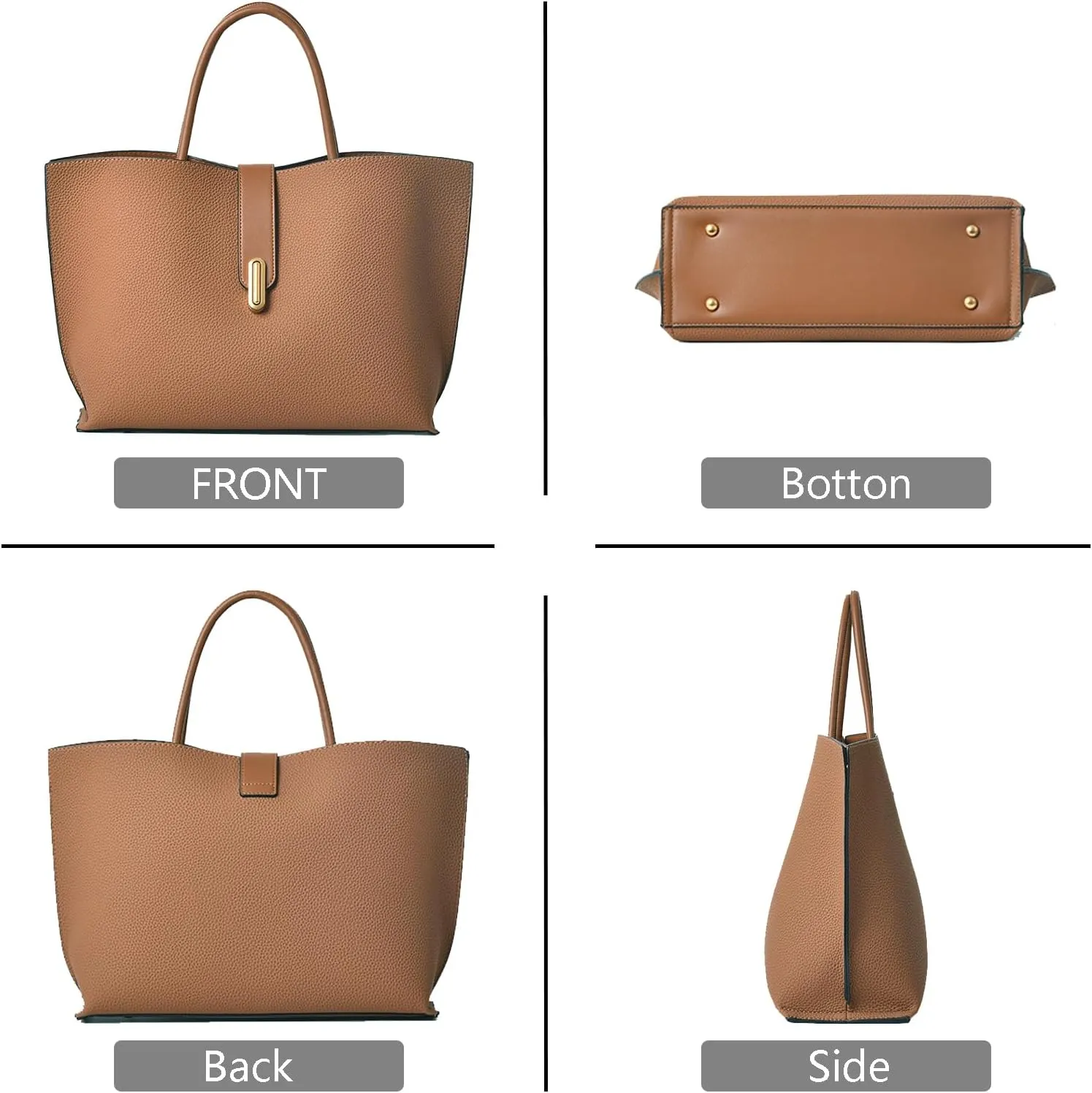 Women Trendy Tote Bags Vegan Leather Shoulder Vintage Hobo Purses Casual Crossbody Handbags