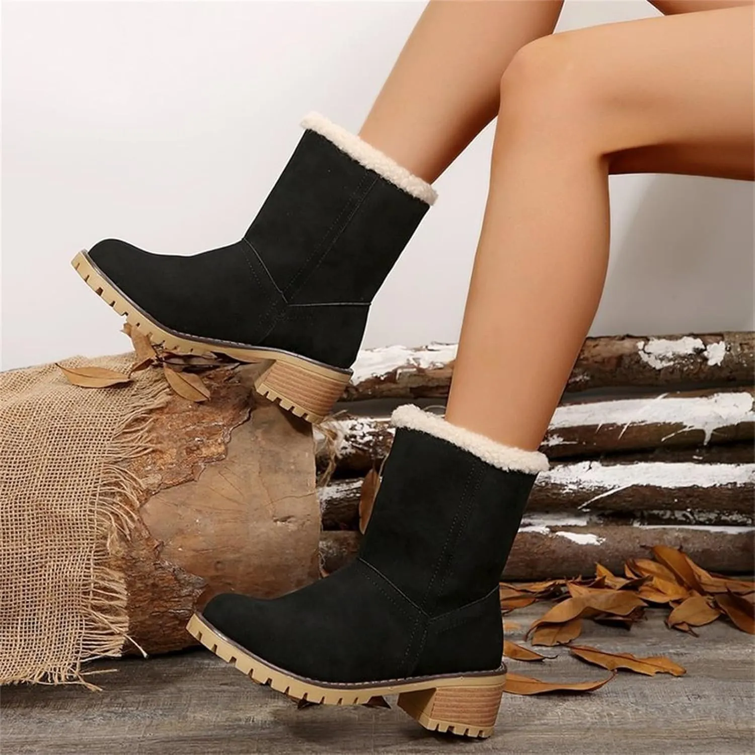 Womens Boots Ankle White Ankle Boots Botas Vaqueras Para Mujer Wide Leg Boots Women'S Ankle Boots & Booties 7.5 Wide White Ankle Boots for Women Wide