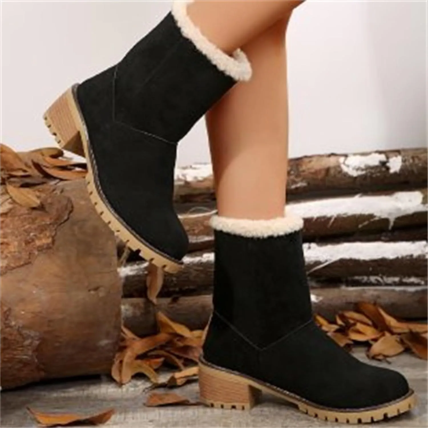 Womens Boots Ankle White Ankle Boots Botas Vaqueras Para Mujer Wide Leg Boots Women'S Ankle Boots & Booties 7.5 Wide White Ankle Boots for Women Wide