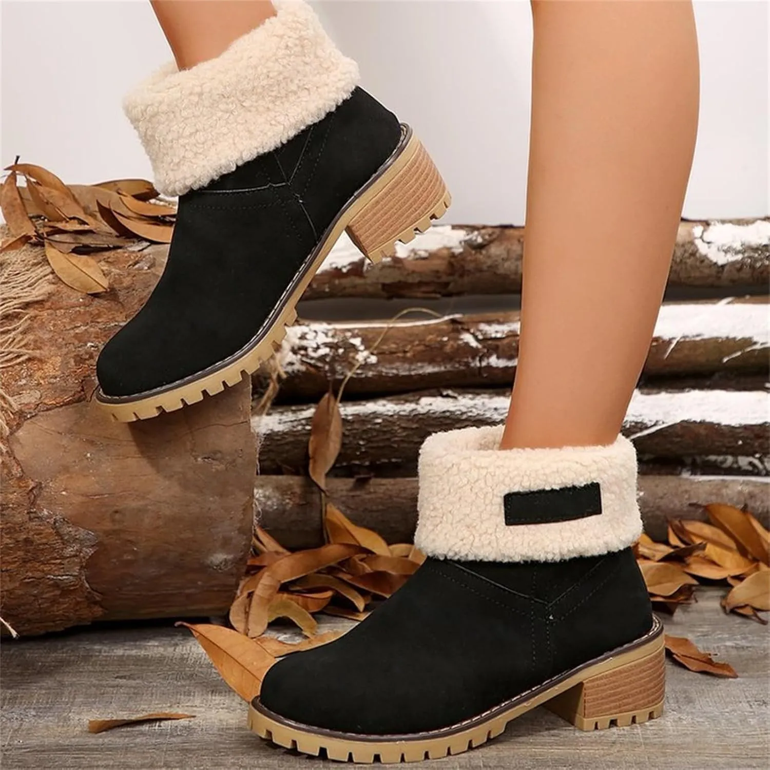 Womens Boots Ankle White Ankle Boots Botas Vaqueras Para Mujer Wide Leg Boots Women'S Ankle Boots & Booties 7.5 Wide White Ankle Boots for Women Wide