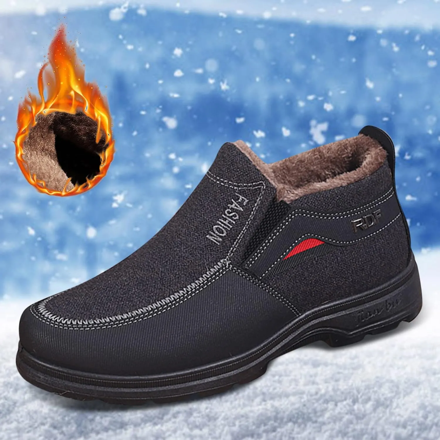 Womens Snow Boots Waterproof Warm Fur Lined Winter Hiking Boot Womens Winter Boots Wide Width Wide Calf Womens Snow Boots Wide Toe Boots for Winter Waterproof Botas Waterproof Para Mujer FrO Extremo
