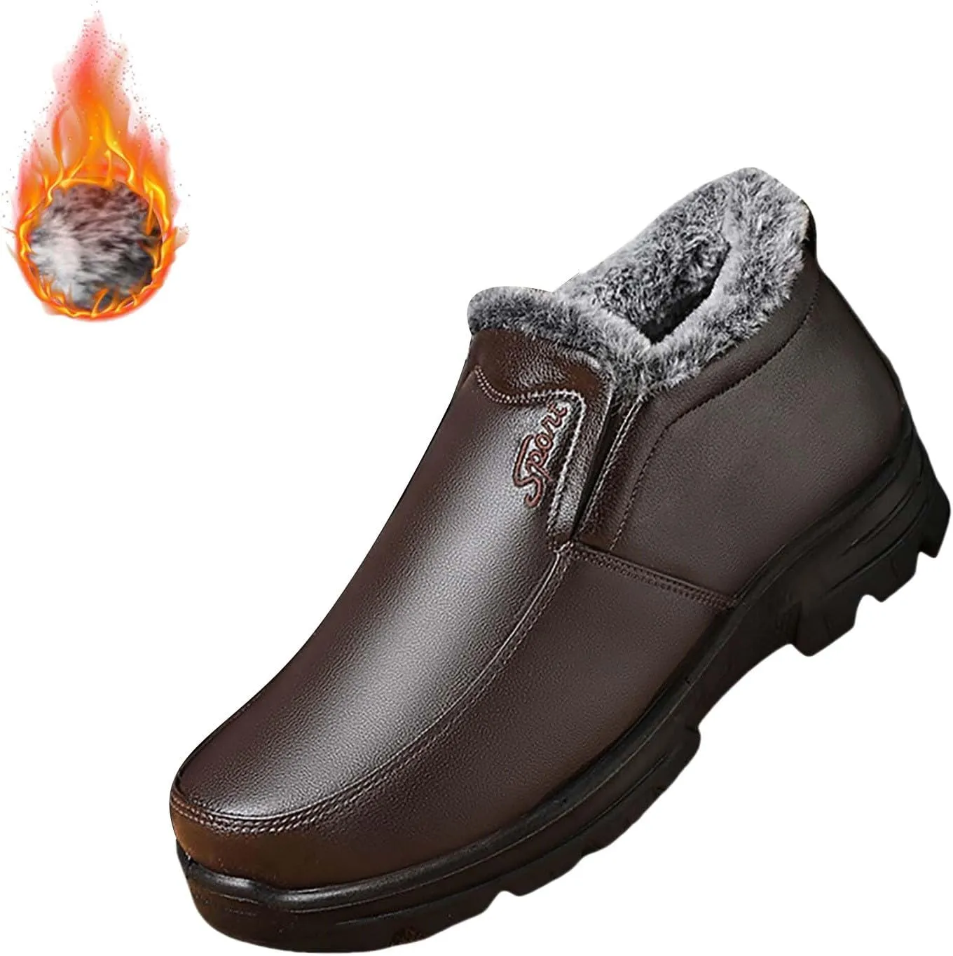 Womens Snow Boots Wide Calf Women's Size 8 Waterproof Snow Boots Women's Winter Shoes Warm Winter Boots Women Women Winter Boot of The Day