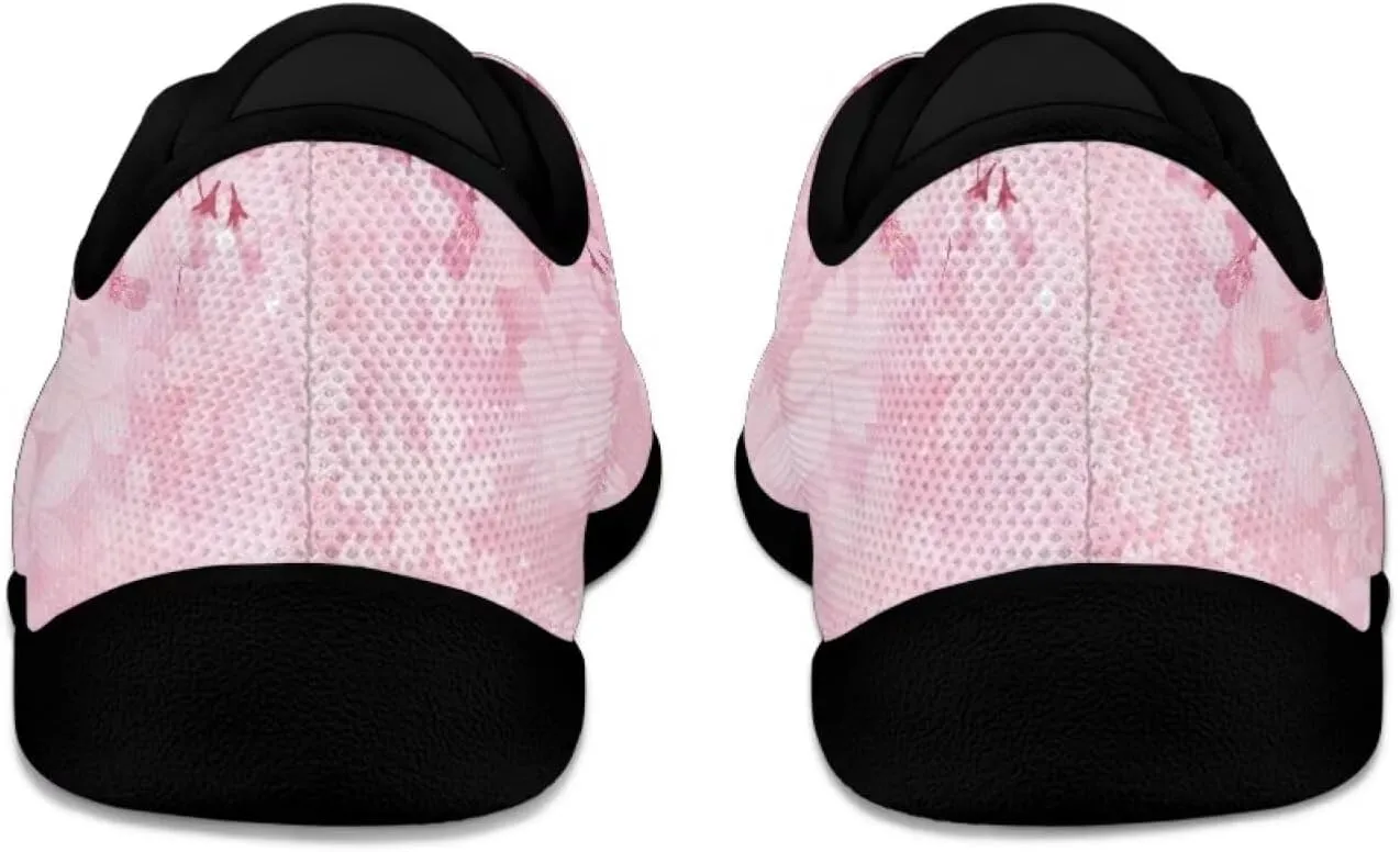 Women's Wide Toe Box Barefoot Shoes Zero Drop Lace Up Casual Sneakers Breathable Fashion Walking Footwear