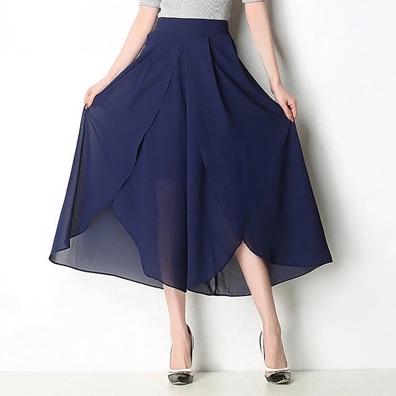YOLAI Dance Pants for Women Flowy Women's High Waist Wide Leg Pants Casual Trousers Sweatpants Lounge Wear Fashion
