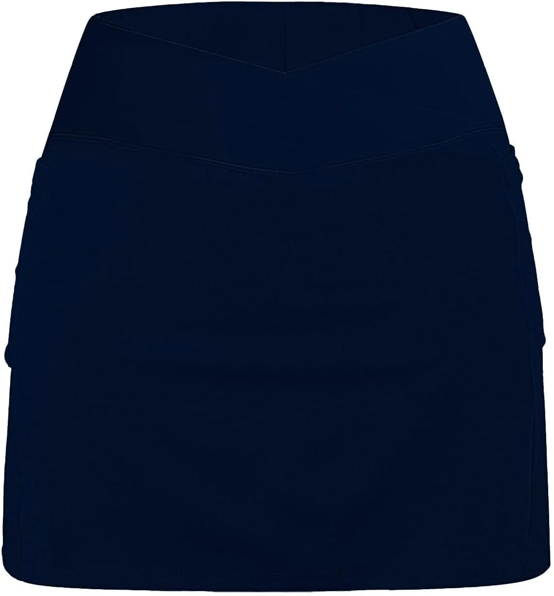 ZYXTIM Golf Skirts for Women with Shorts Crossover High Waisted Athletic Skorts Plus Size Stertch Quick Dry Workout Skirt
